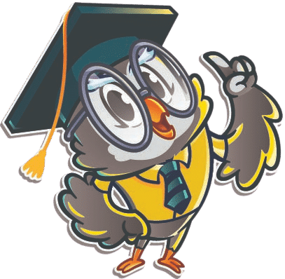 Gutter IQ owl mascot